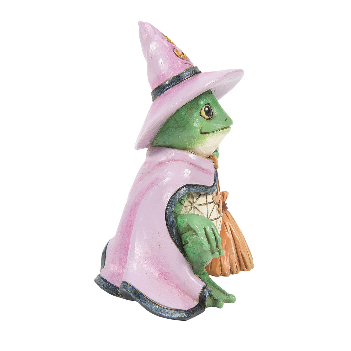 Jim Shore Heartwood Creek Frog Witch Mini Figurine, 3.4", , large image number 4