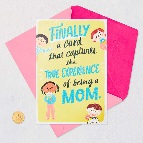 The Mom Calling Funny Pop-Up Mother's Day Card, , large image number 5