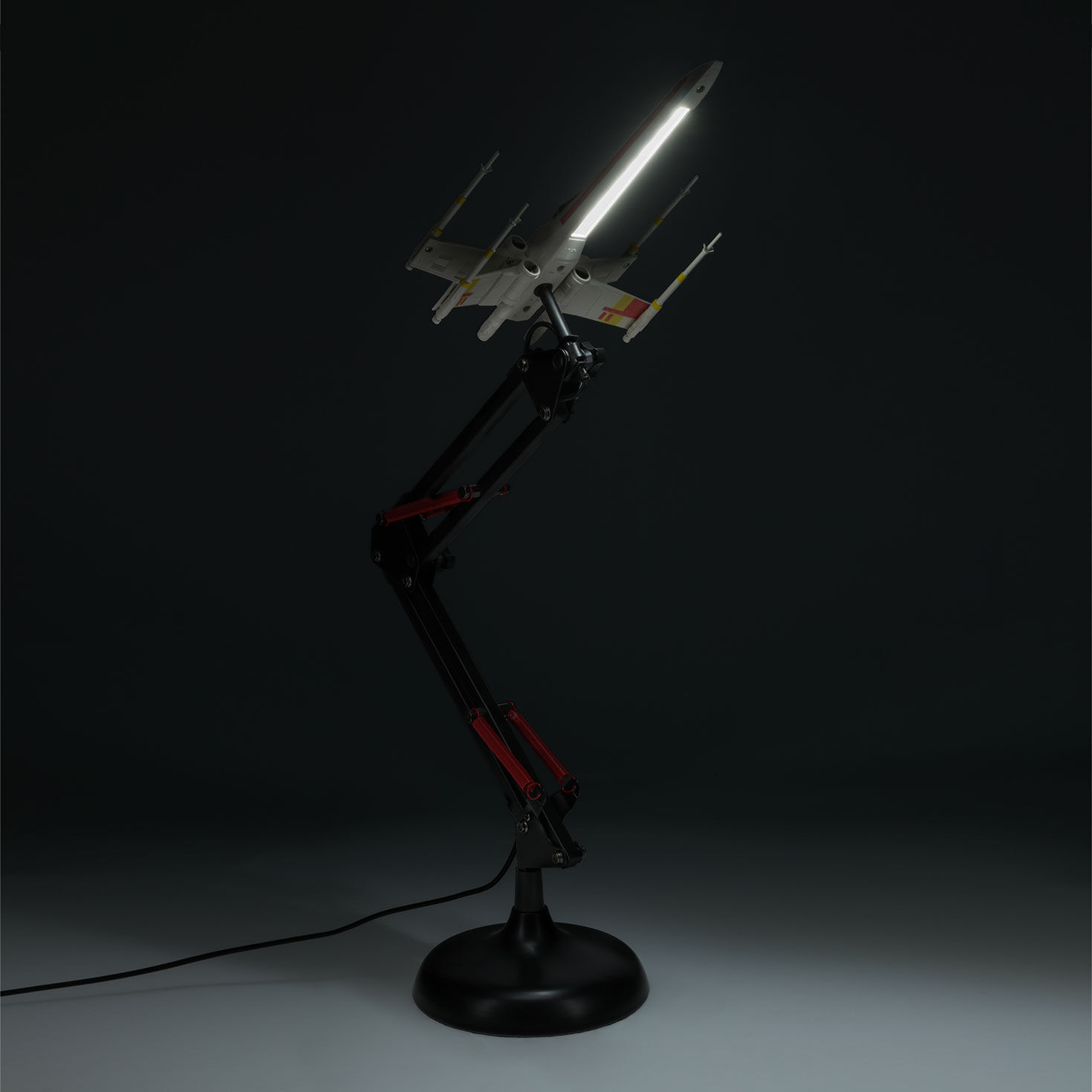 Star Wars X-Wing Starfighter Desk Lamp in use image number 2