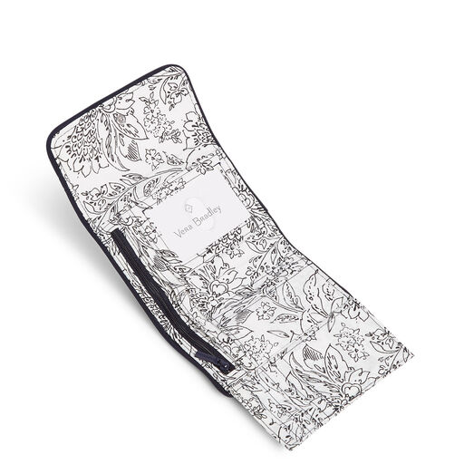 Vera Bradley RFID Riley Compact Wallet in Classic Navy, 