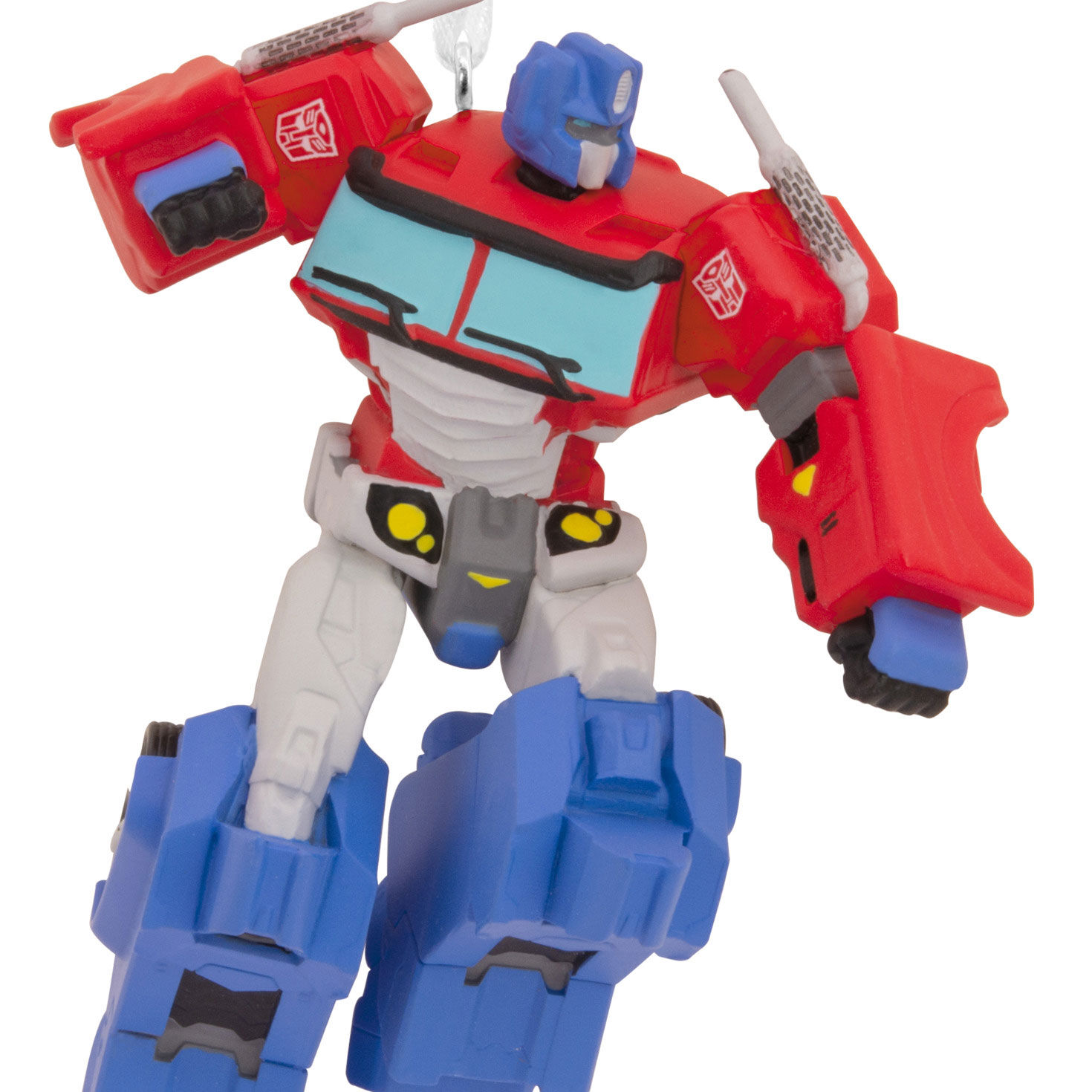 Transformers Optimus Prime Christmas Ornament upclose detail image number 5