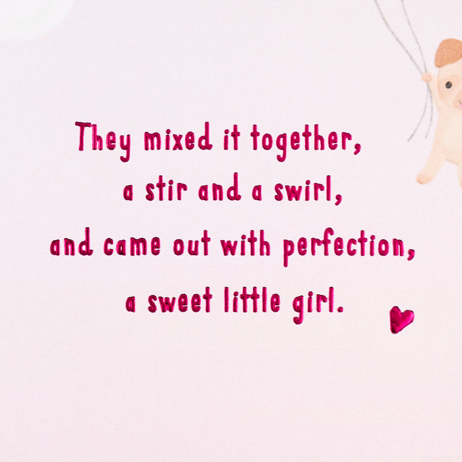 Baby's First Valentine's Day Card for Granddaughter  image number 3