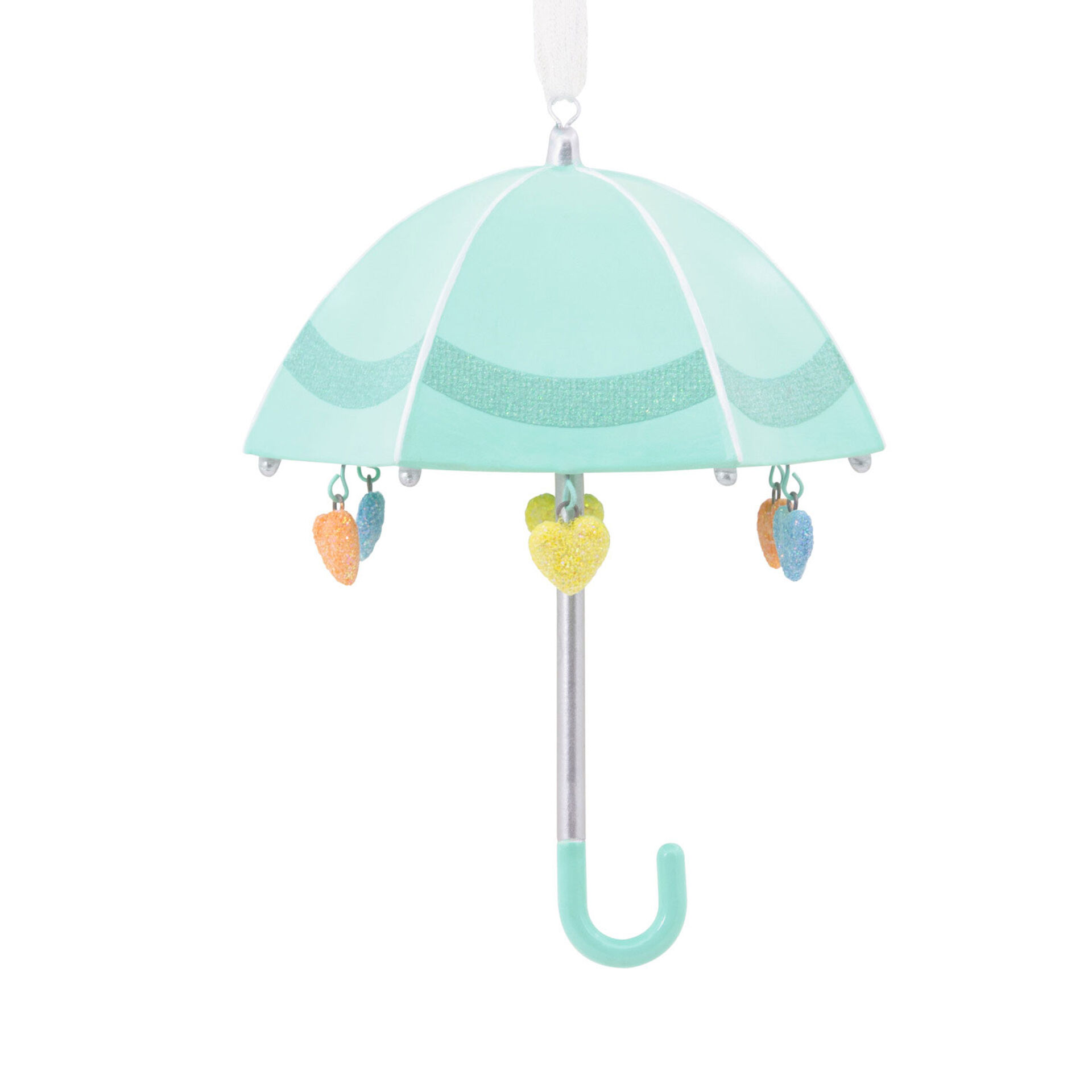 Signature Baby Umbrella Porcelain Hallmark Ornament Specialty