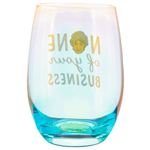 Dorothy The Golden Girls Stemless Wine Glass, 16 oz., 