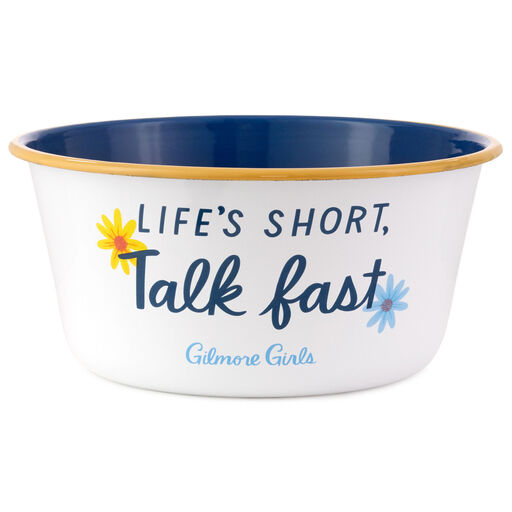 Gilmore Girls Life's Short, Talk Fast Popcorn Bowl, 