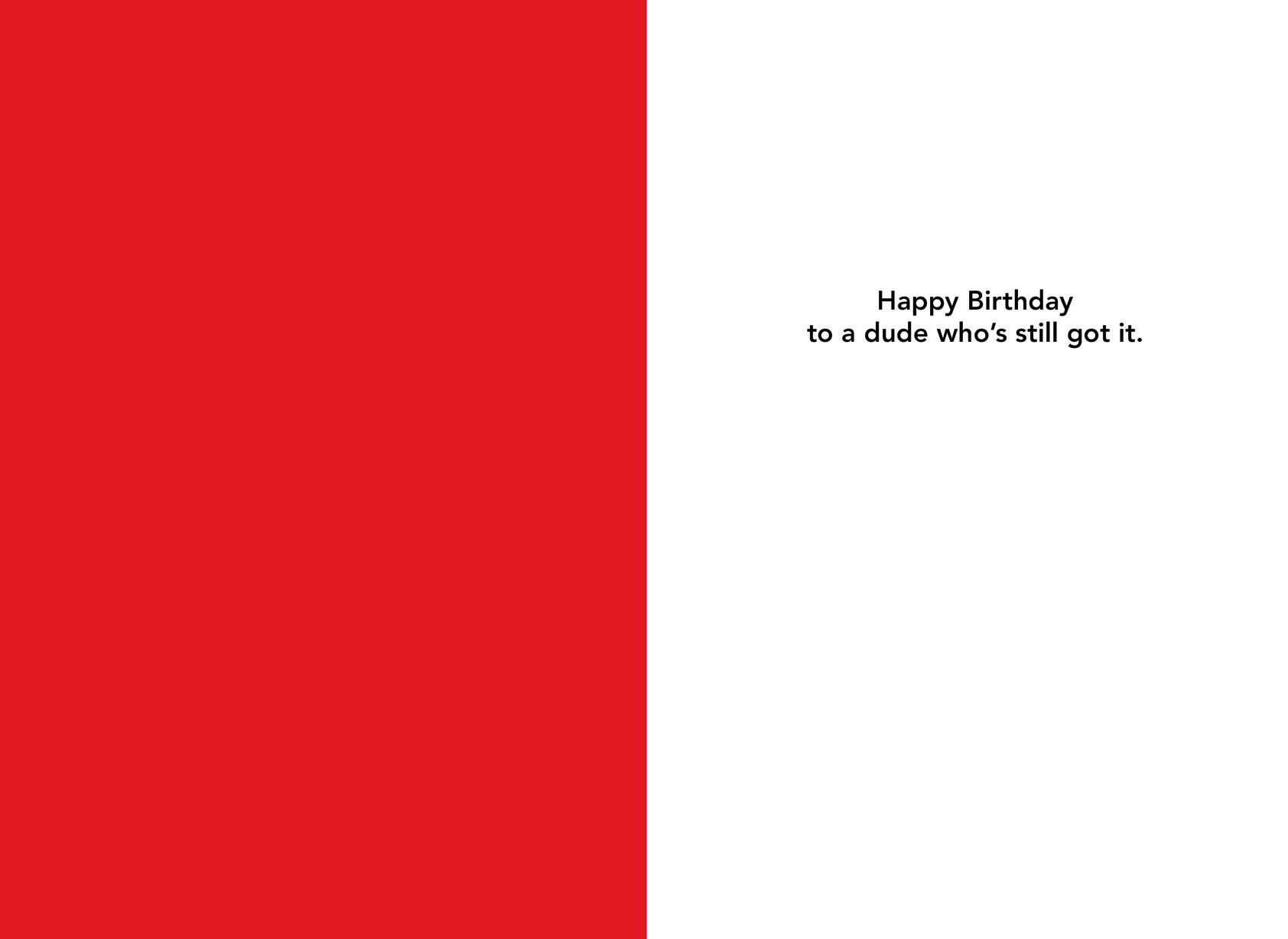One Handsome Dude Funny Birthday Card