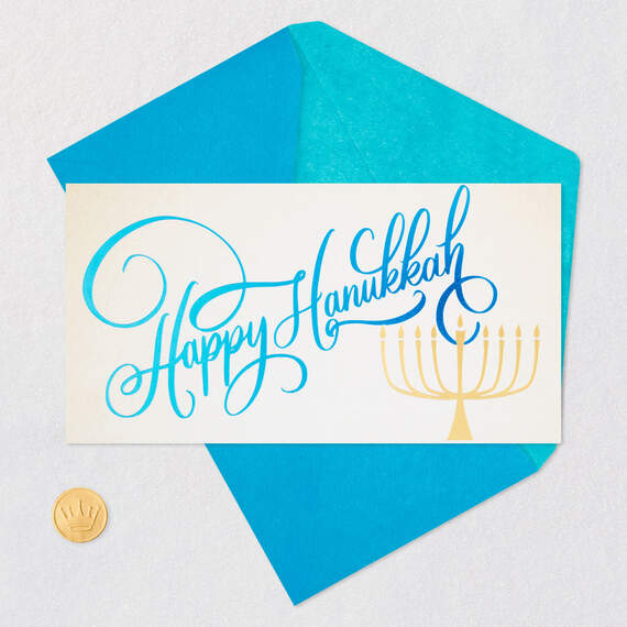 A Gift For You Money Holder Hanukkah Card, , large image number 5