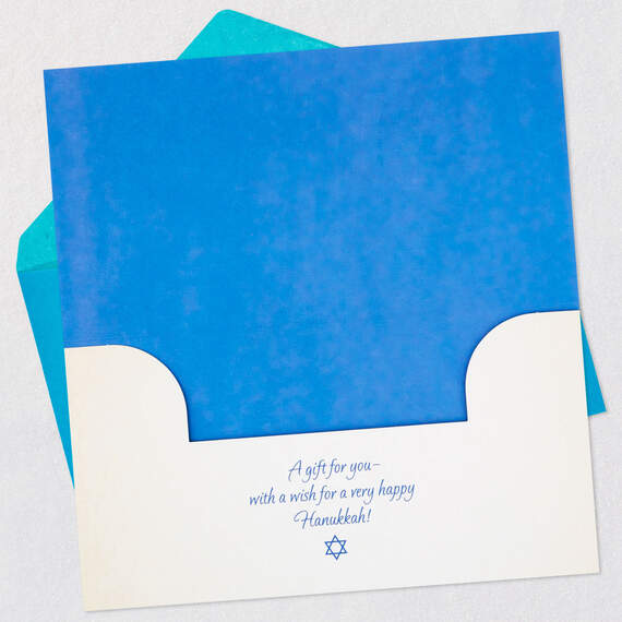 A Gift For You Money Holder Hanukkah Card, , large image number 3
