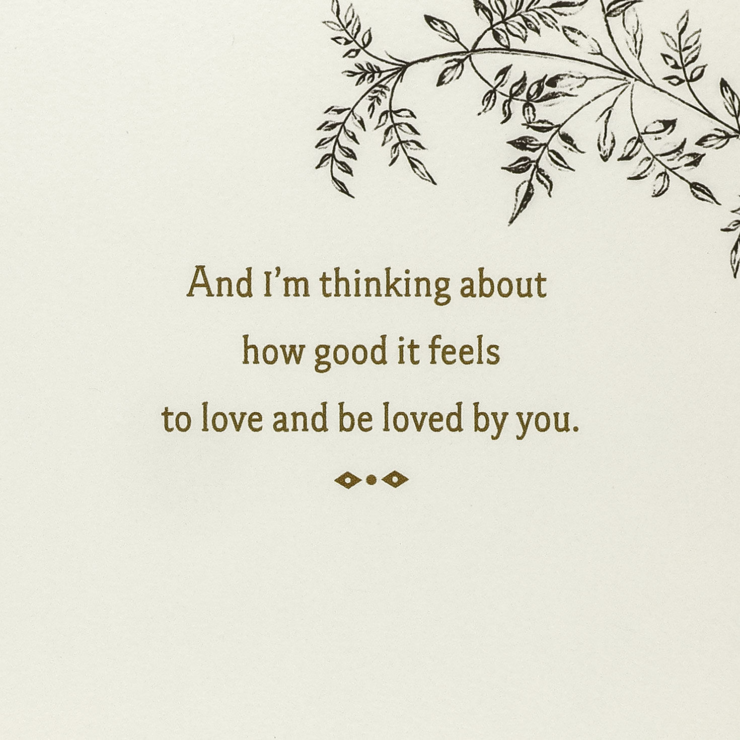 Birds on Branch Romantic Sweetest Day Card Sentiment image number 3