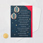Ornaments and Stars Romantic Christmas Card Card Front with Envelope and Gold Seal image number 7