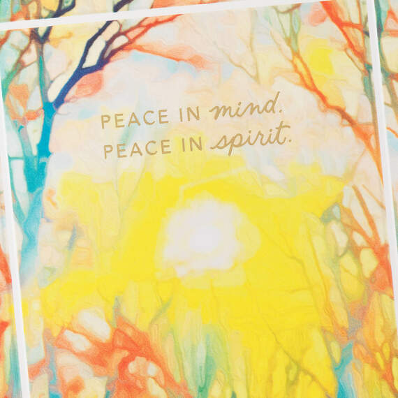 ArtLifting Peace in Mind and Spirit Encouragement Card, , large image number 5