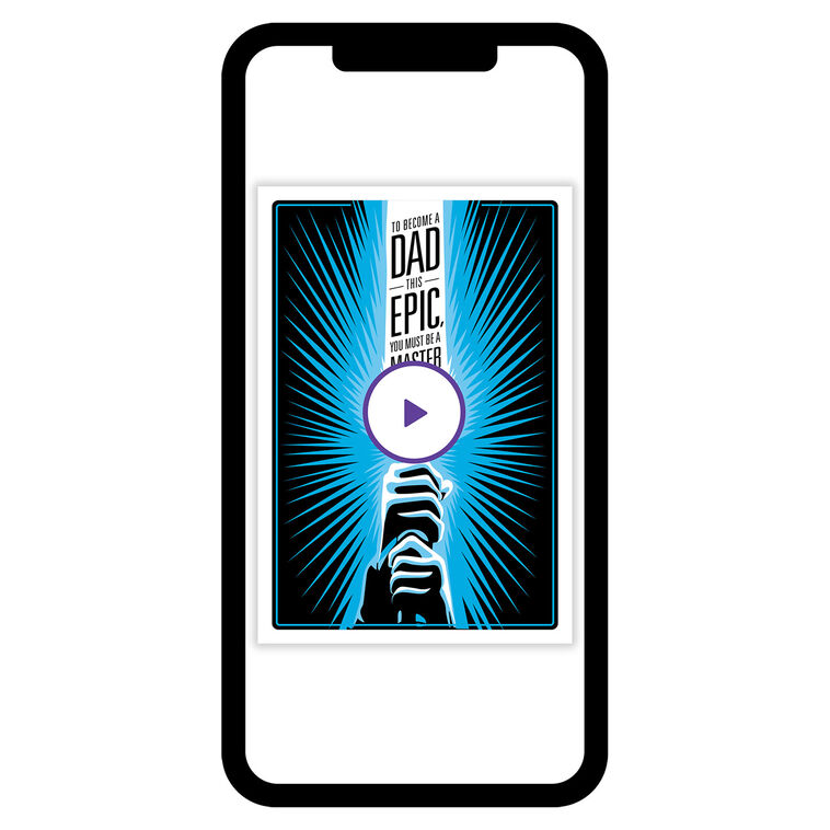 Star Wars™ Epic and Legendary Dad Custom Card, , large image number 7