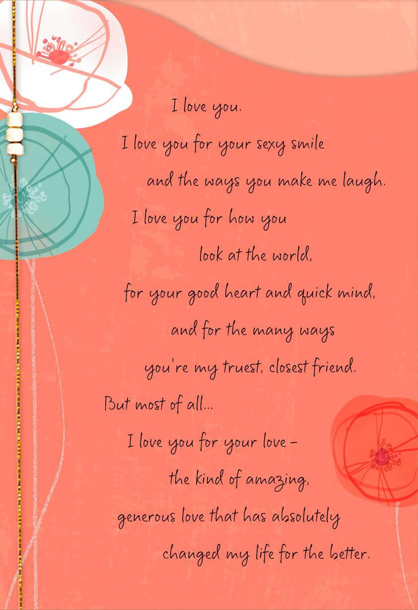 Deeply and Forever Love Card