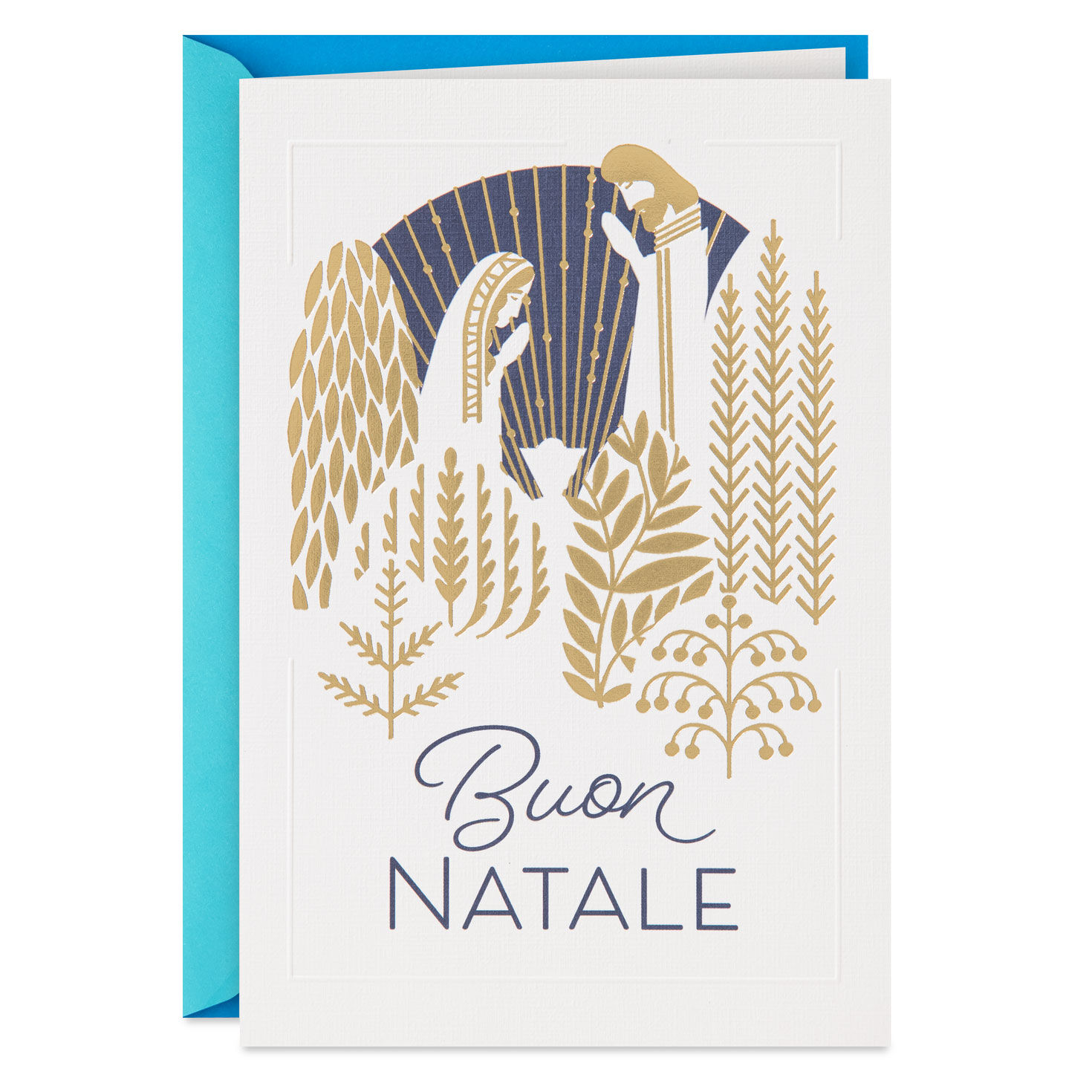 Buon Natale Nativity Italian-Language Christmas Card