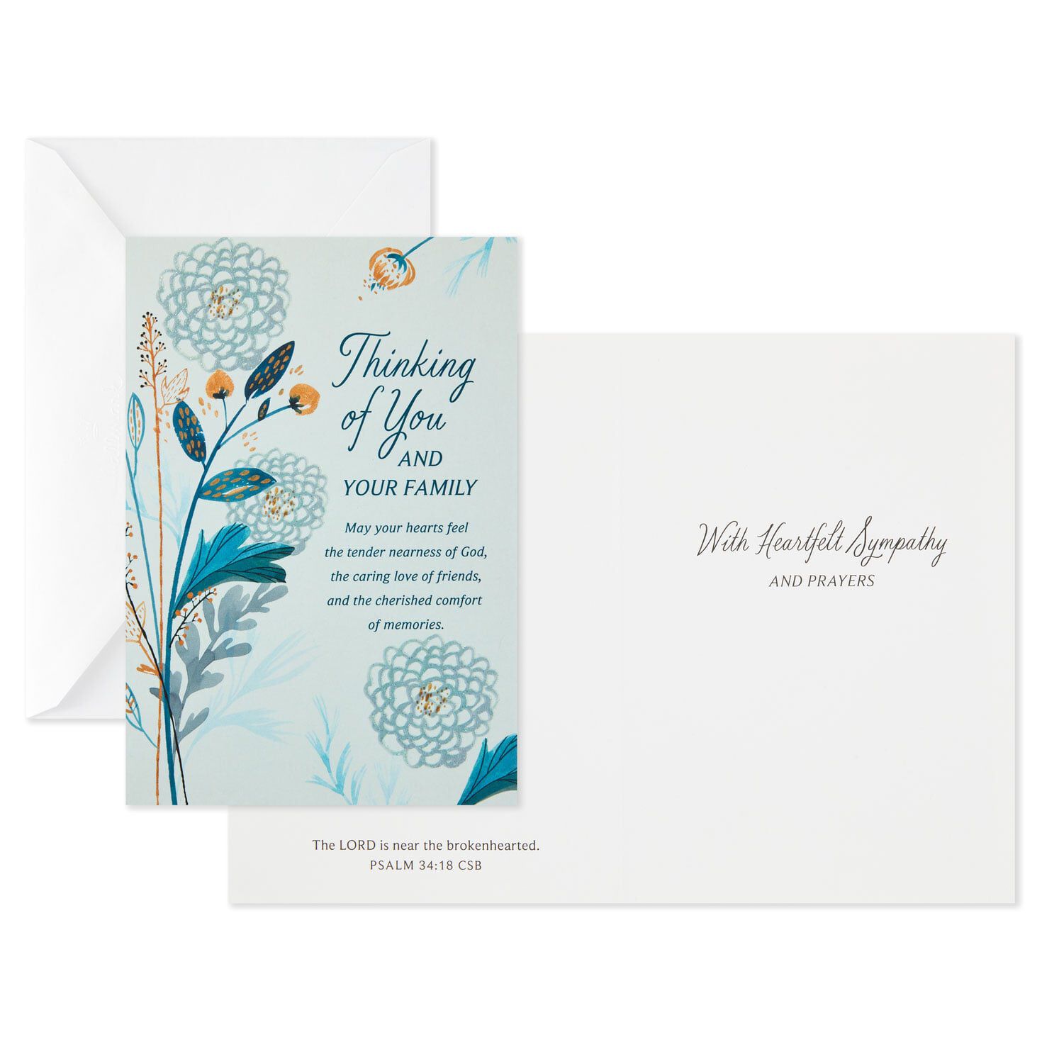 Assorted Religious Sympathy Cards, Pack of 10 Boxed Cards Hallmark