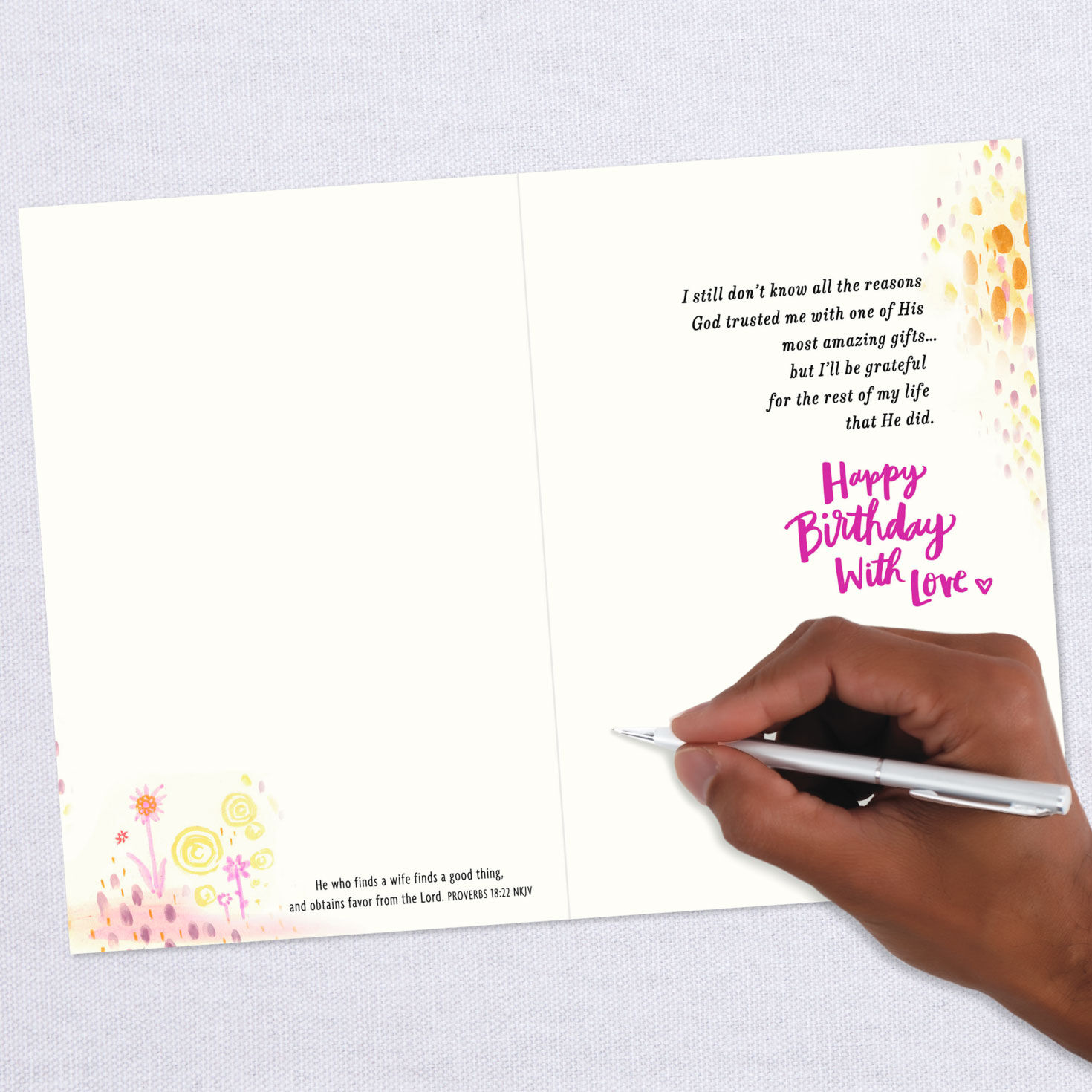 Grateful Husband Religious Birthday Card for Wife for only USD 3.59 | Hallmark