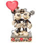 Jim Shore Disney Mickey and Minnie Heart Figurine, 7.25", , large image number 1