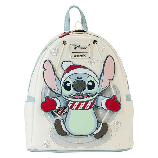 Loungefly Stitch Snow Angel Mini Backpack, 
