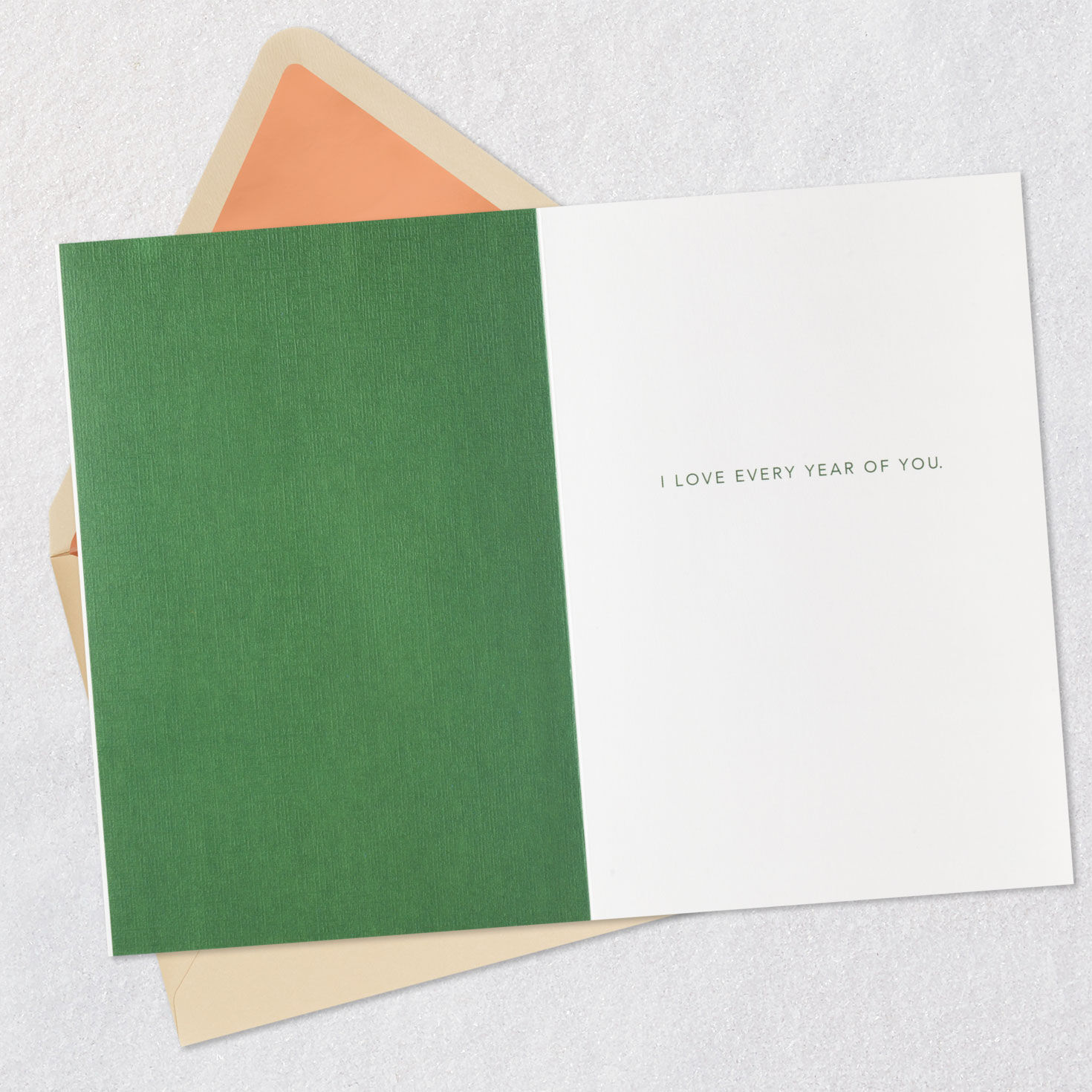I Love Every Year of You Romantic Birthday Card - Greeting Cards | Hallmark