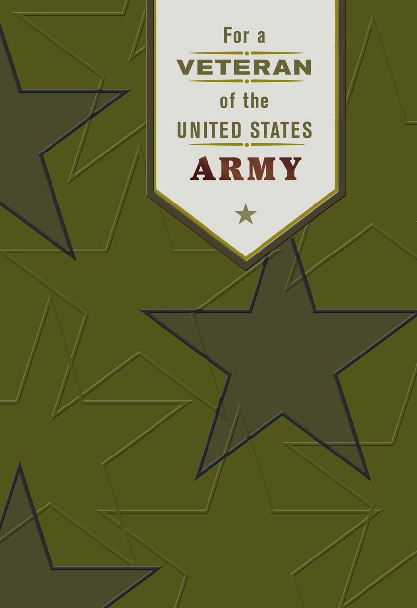 United States Army Veterans Day Card