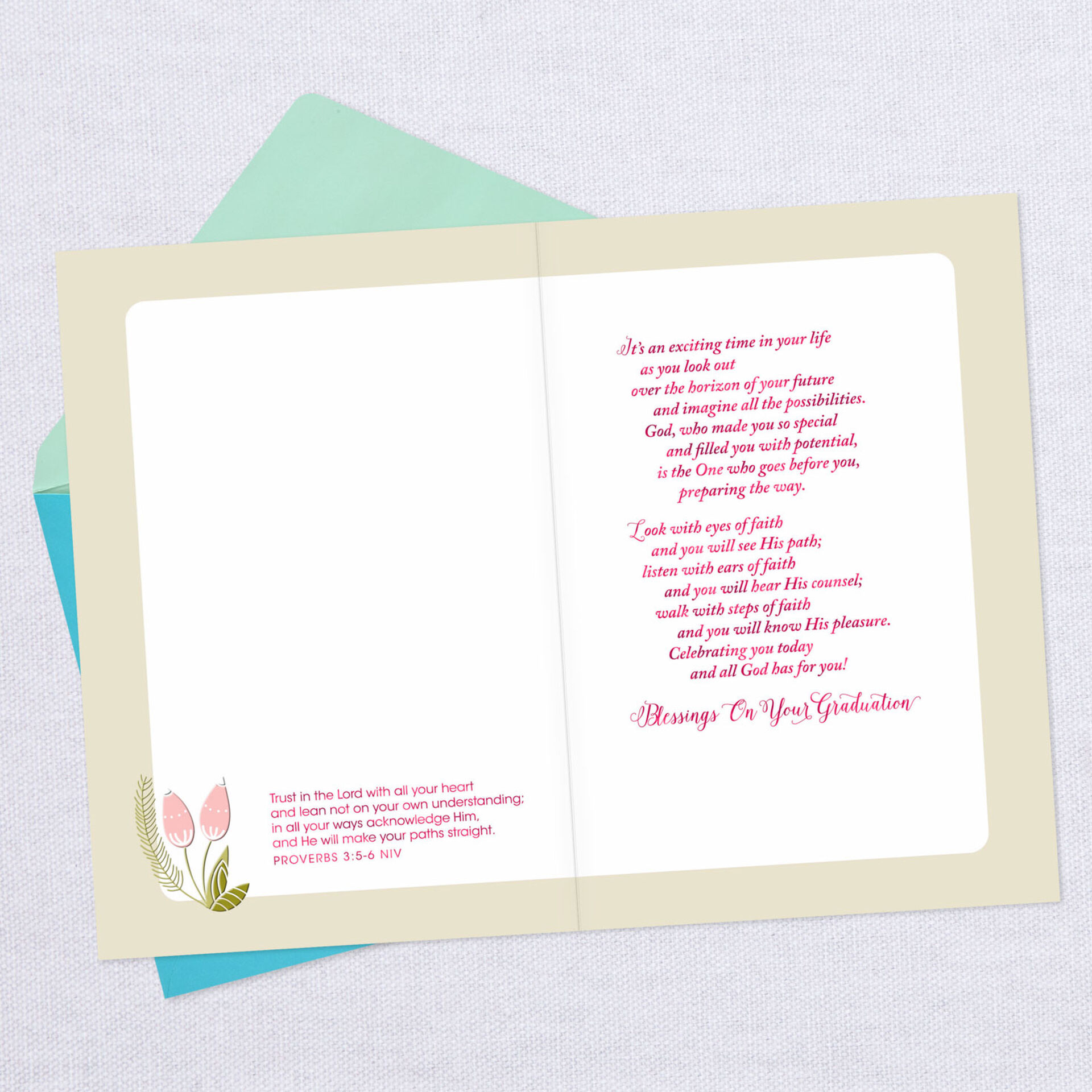 Celebrating You Religious Graduation Card for Granddaughter - Greeting ...