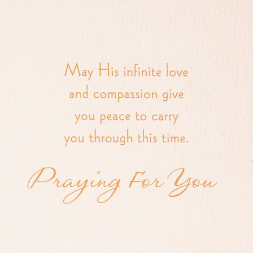 God Is Near Religious Sympathy Card for Loss of Mom, 