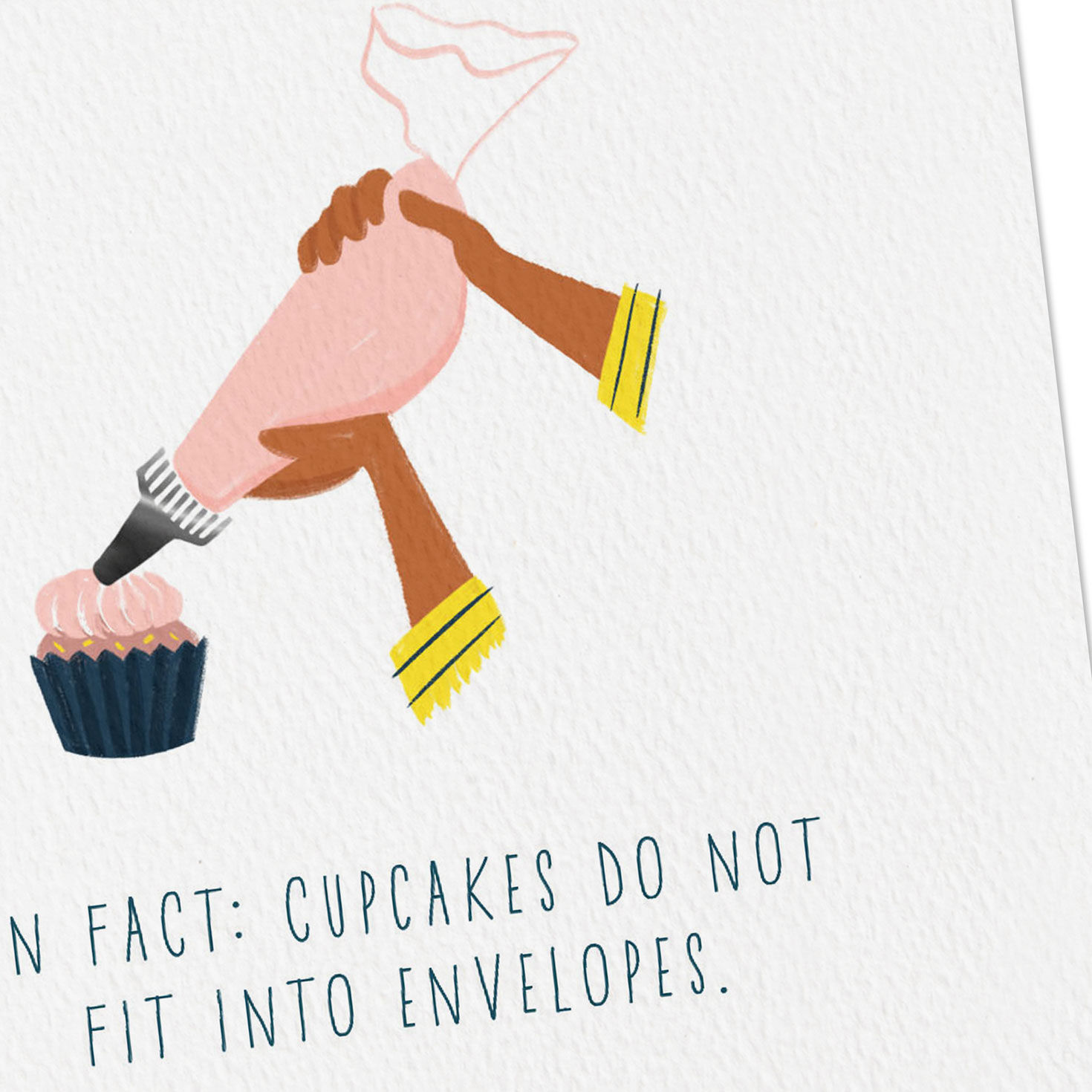 Cupcakes Don't Fit Funny Birthday Card for only USD 3.99 | Hallmark