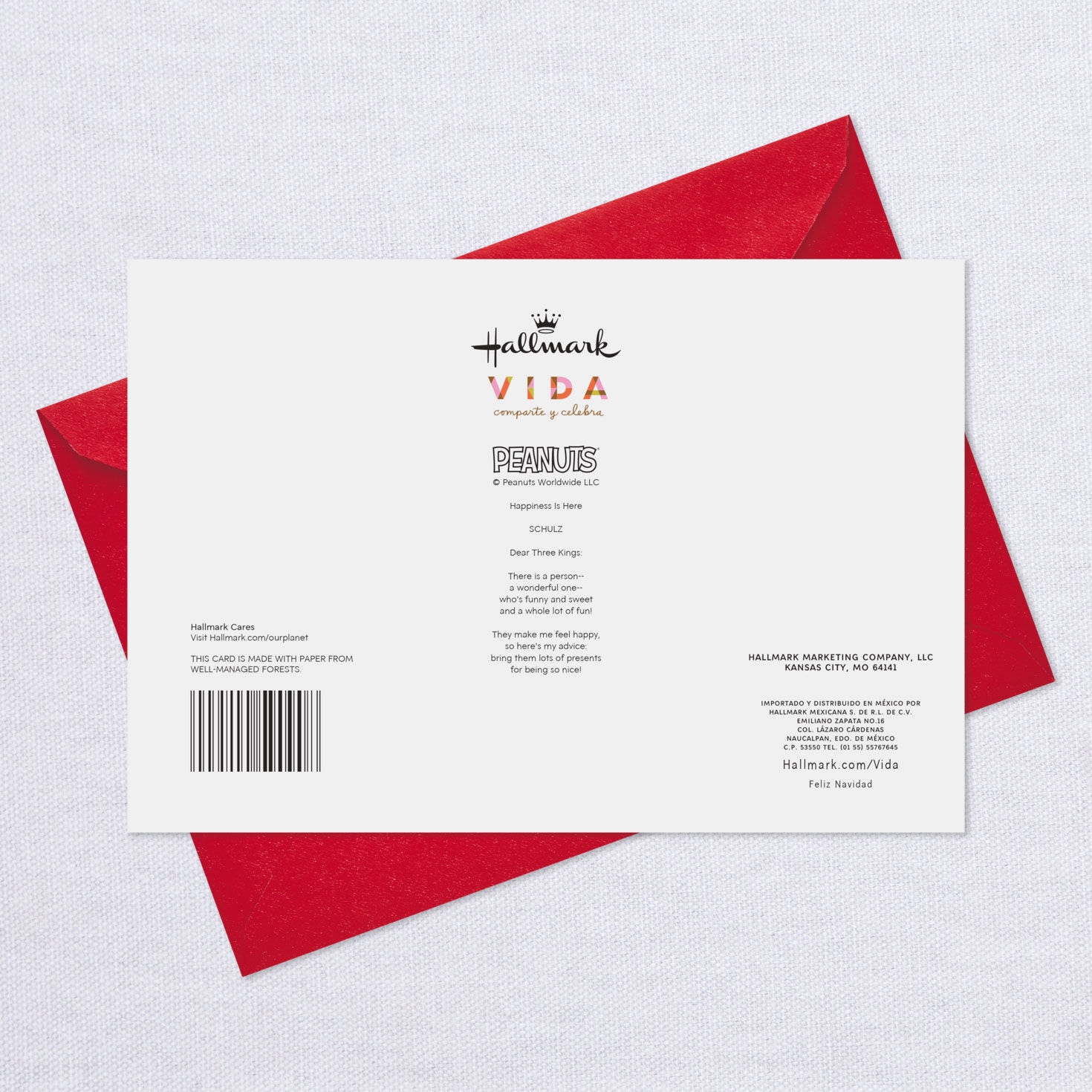 Peanuts&reg; Nativity Scene Spanish-Language Three Kings Day Card, , large image number 7