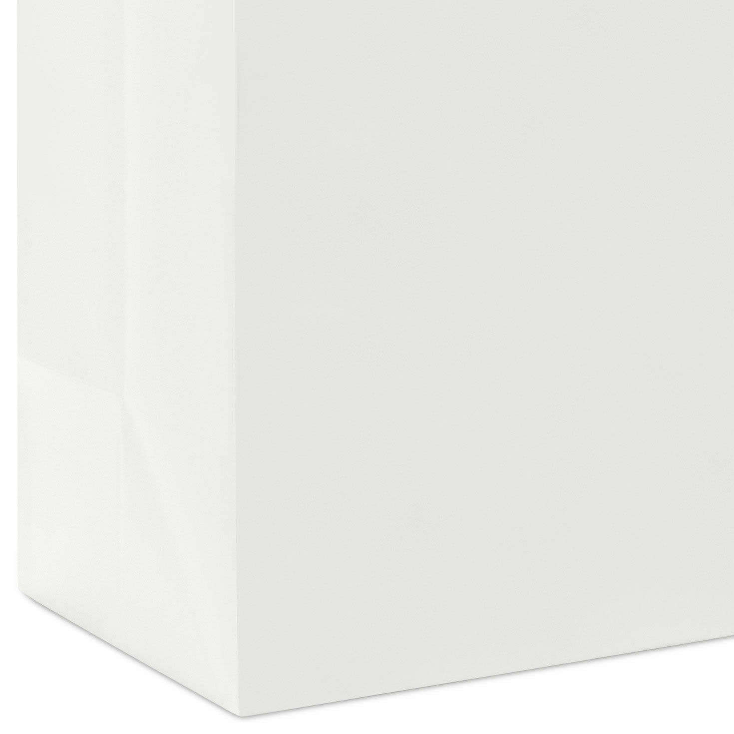 10.4" White Large Square Gift Bag, White, large image number 5