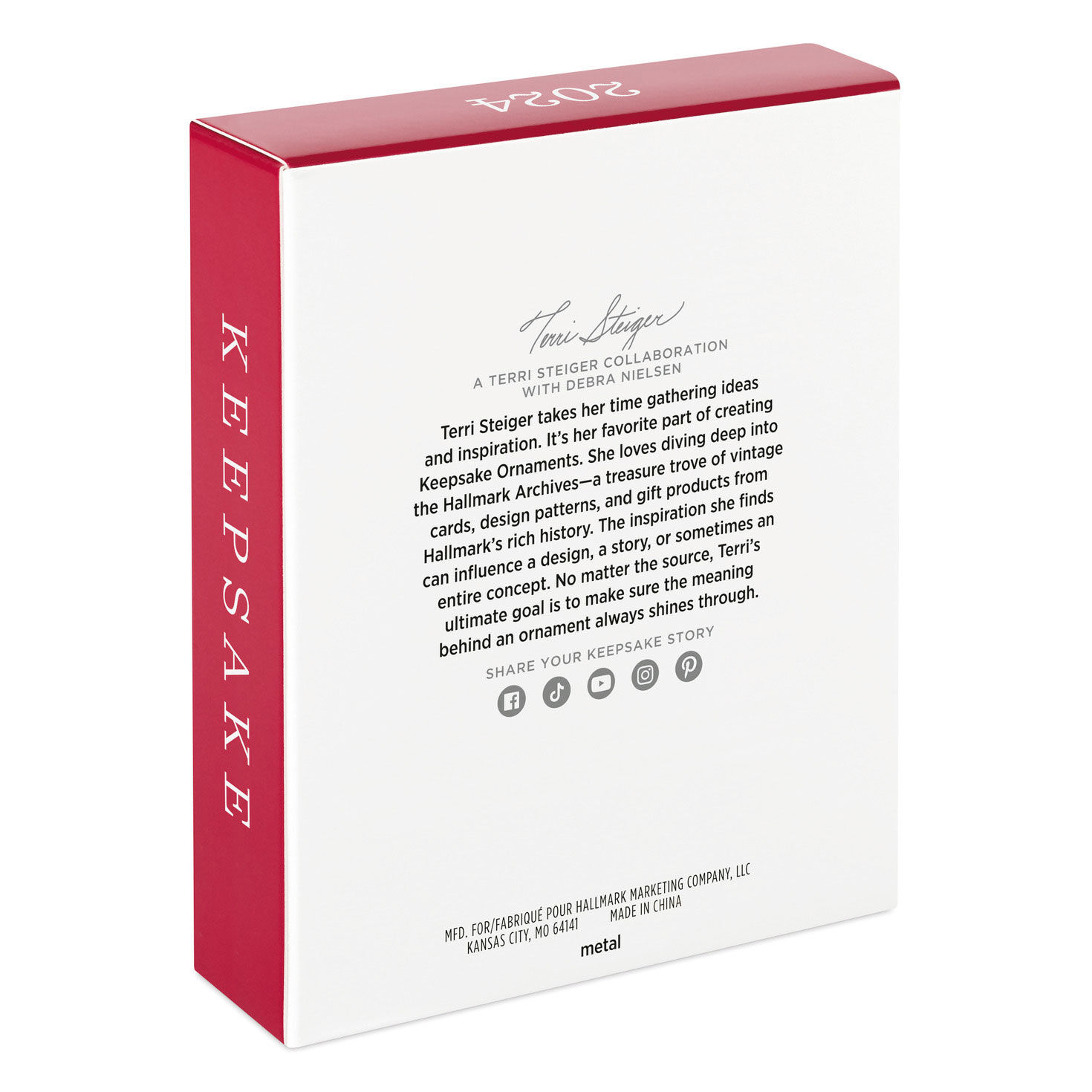 Remembering a Beautiful Soul 2024 Metal Ornament, , large image number 5