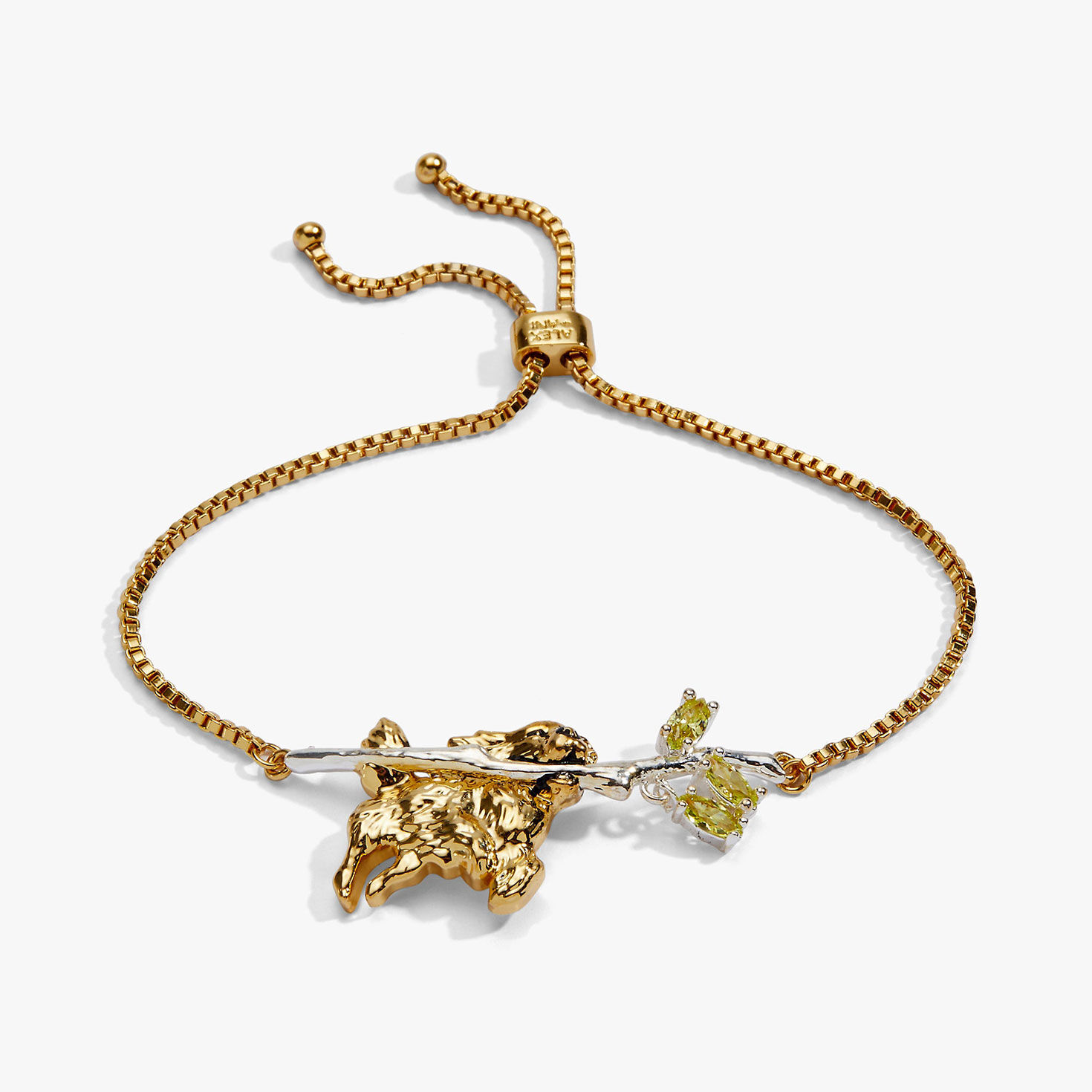 Alex And Ani Golden Retriever Inline Bracelet