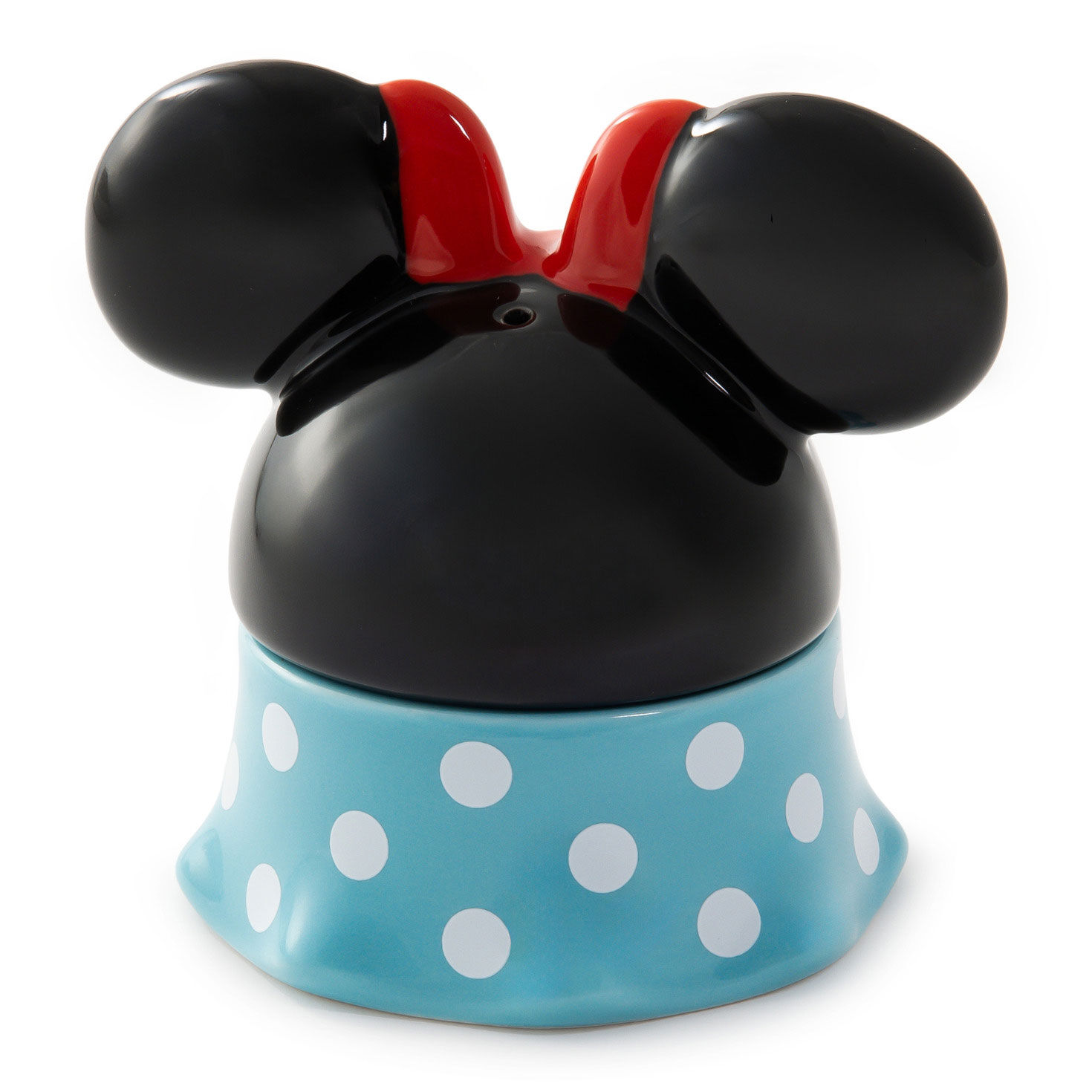 Disney Minnie Mouse Stacking Salt and Pepper Shakers Back image number 2