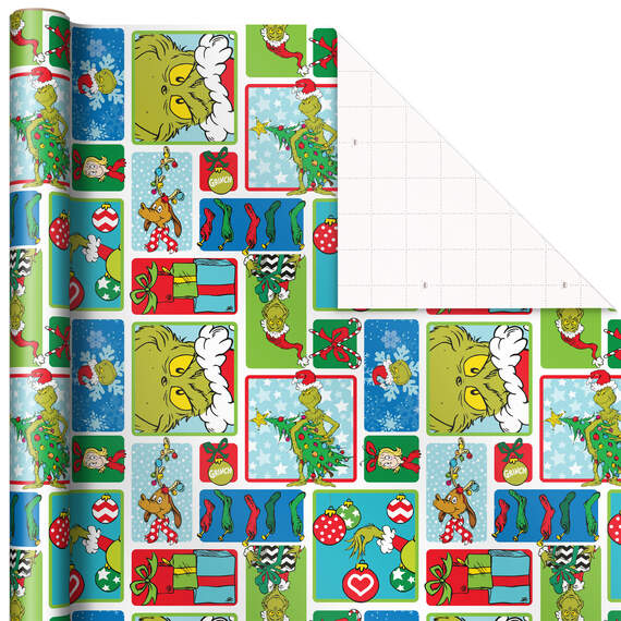 Dr. Seuss™ Grinch 3-Pack Christmas Wrapping Paper Assortment, 105 sq. ft., , large image number 6