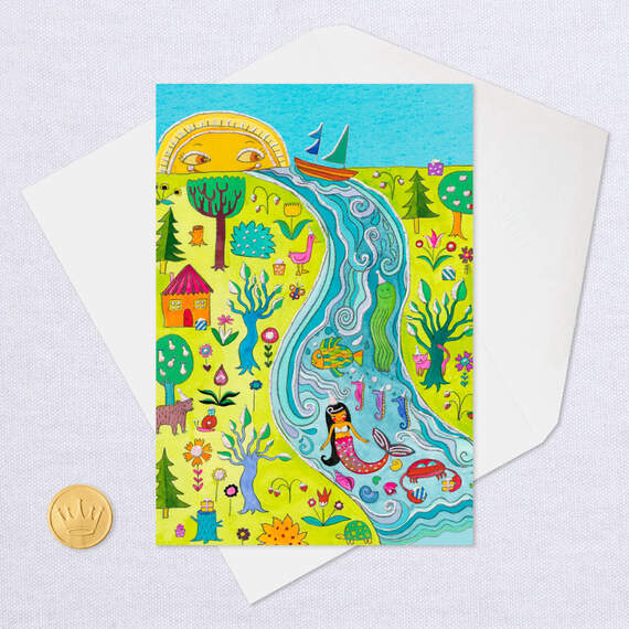 UNICEF Mermaid Birthday Card, , large image number 5
