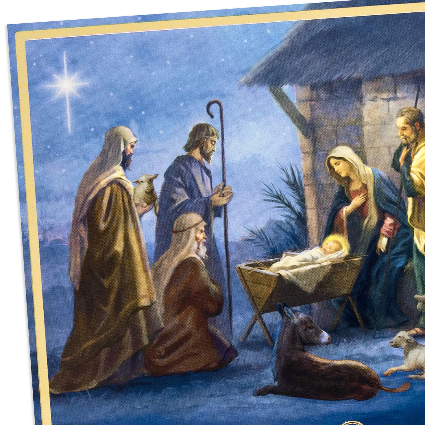 Nativity DaySpring Religious Christmas Cards cover detail image number 6