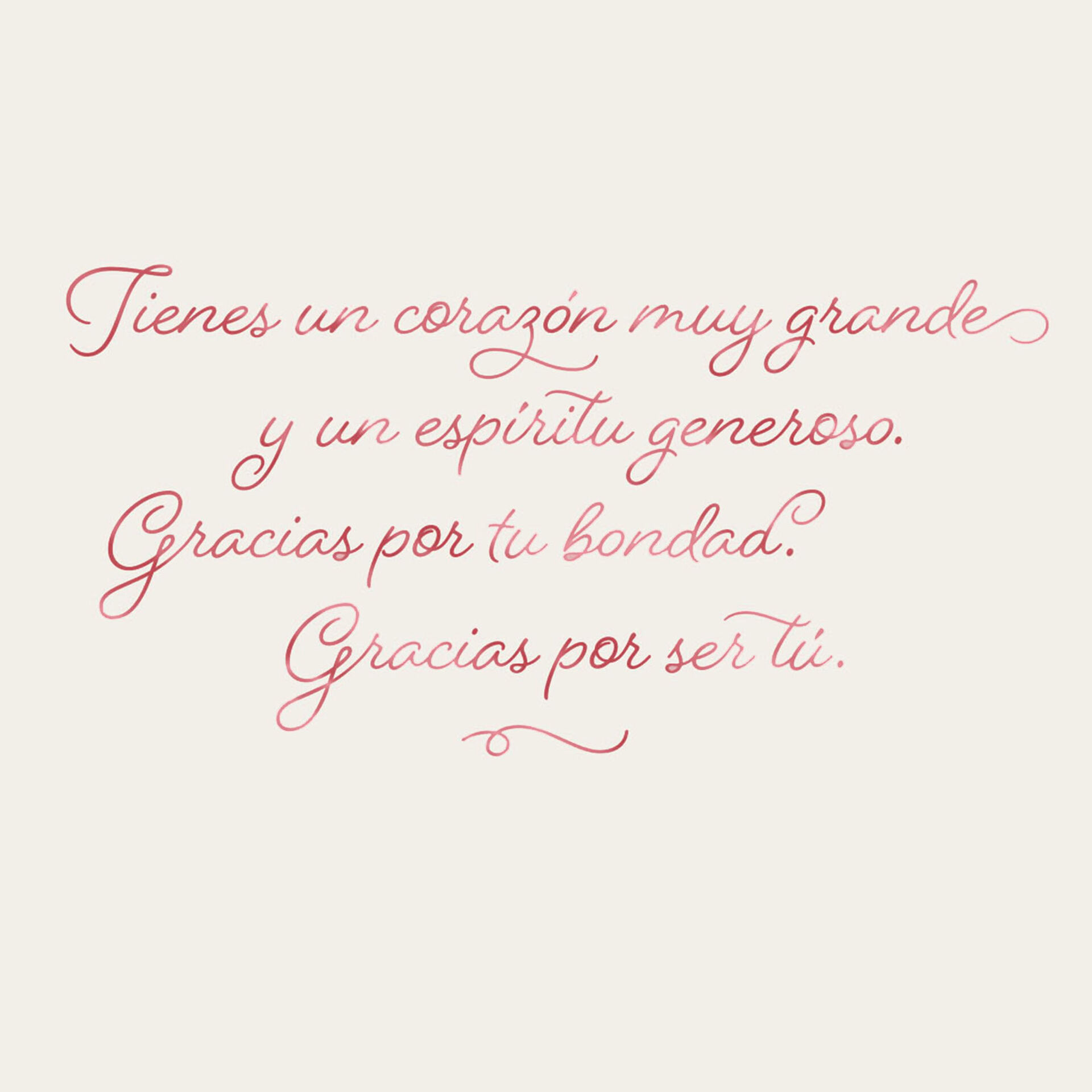 Gracias Bella SpanishLanguage Thank You Card Greeting Cards Hallmark