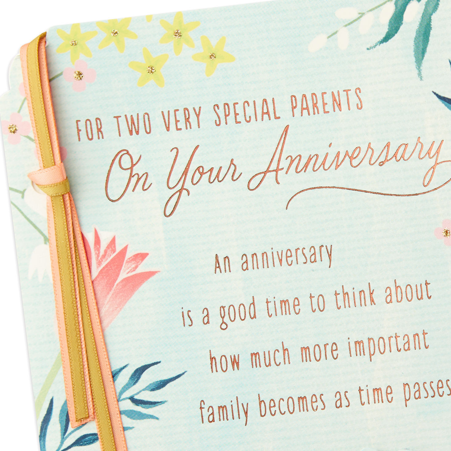 The Life You Have Shared Anniversary Card for Parents - Greeting Cards ...