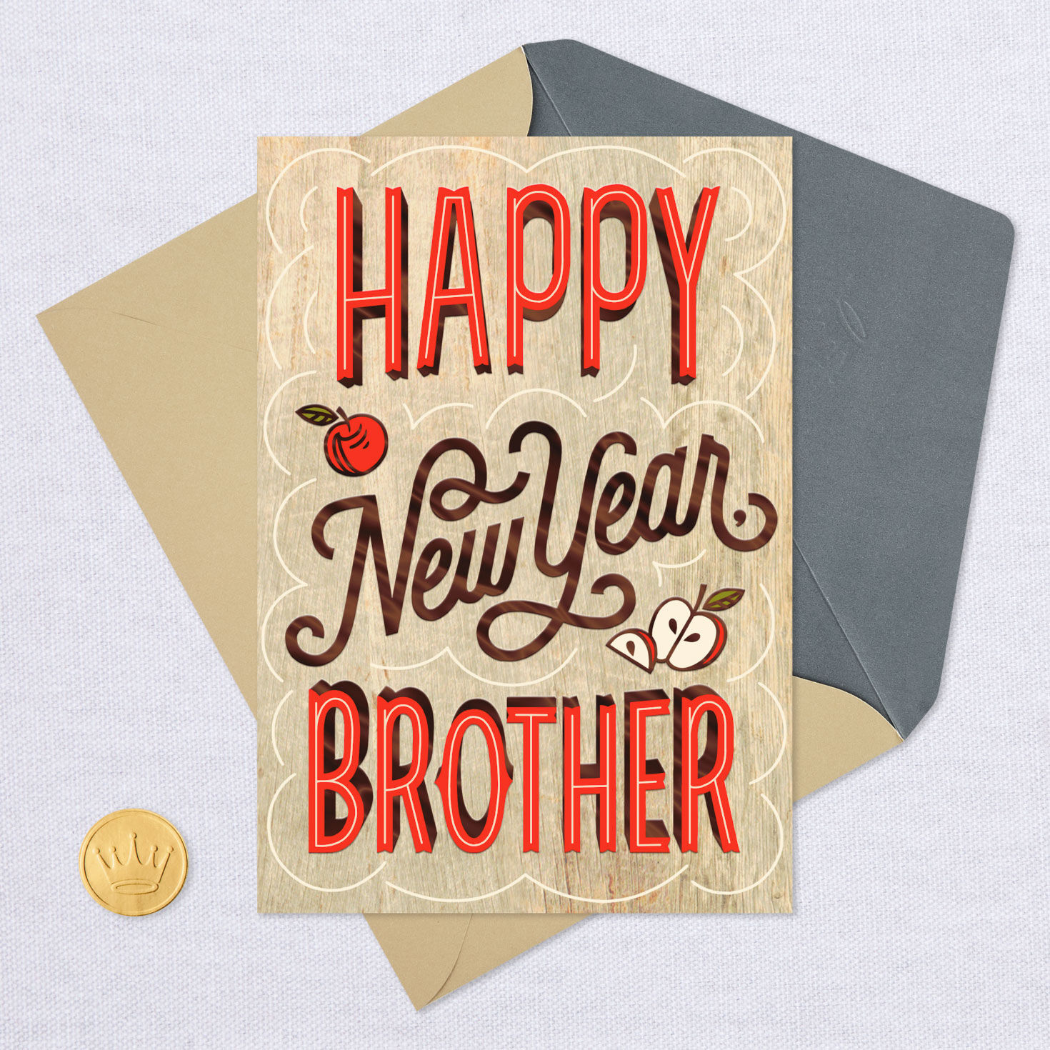 All the Good Things Rosh Hashanah Card for Brother, , large image number 5