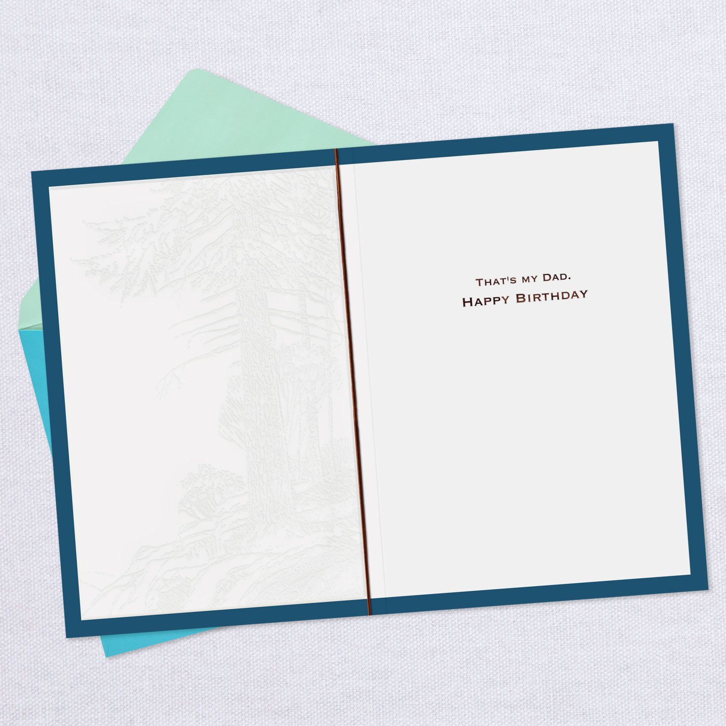 Pine Tree Landscape Scene Birthday Card for Dad for only USD 4.59 | Hallmark