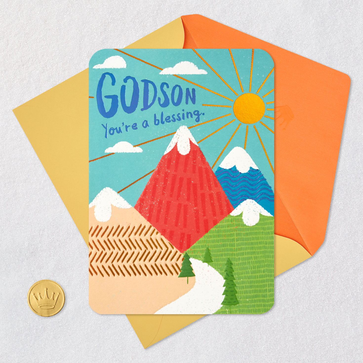 More Wonderful Every Year Birthday Card for Godson for only USD 4.99 | Hallmark