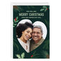 Heart Photo Personalized Christmas Card for Dad Card Front with Envelope image number 1