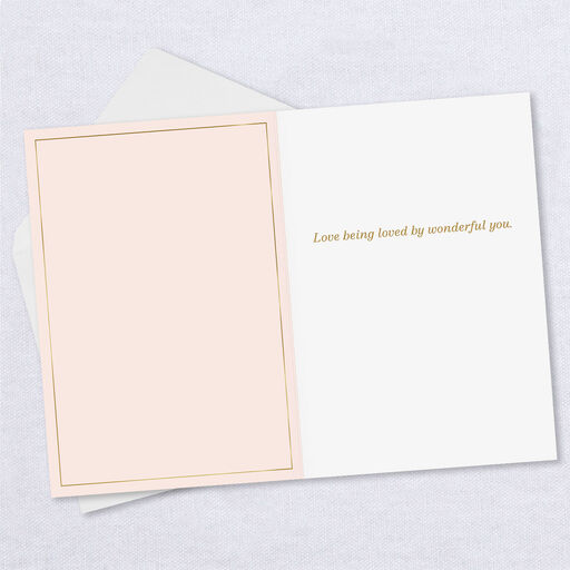Personalized With You Beside Me Love Photo Card, 