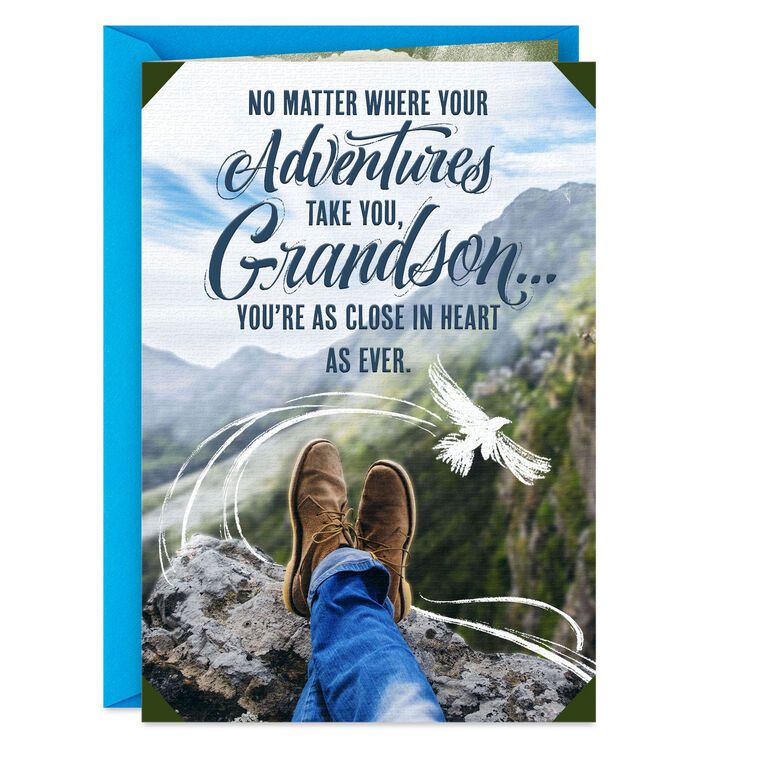 You're a Gift to This Family Birthday Card for Grandson
