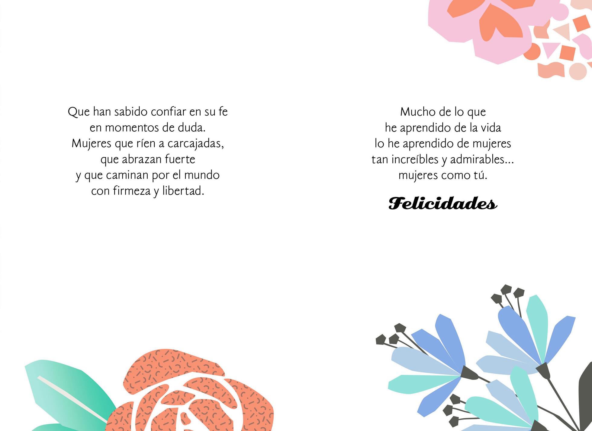 A Strong Woman Spanish-Language Mother's Day Card