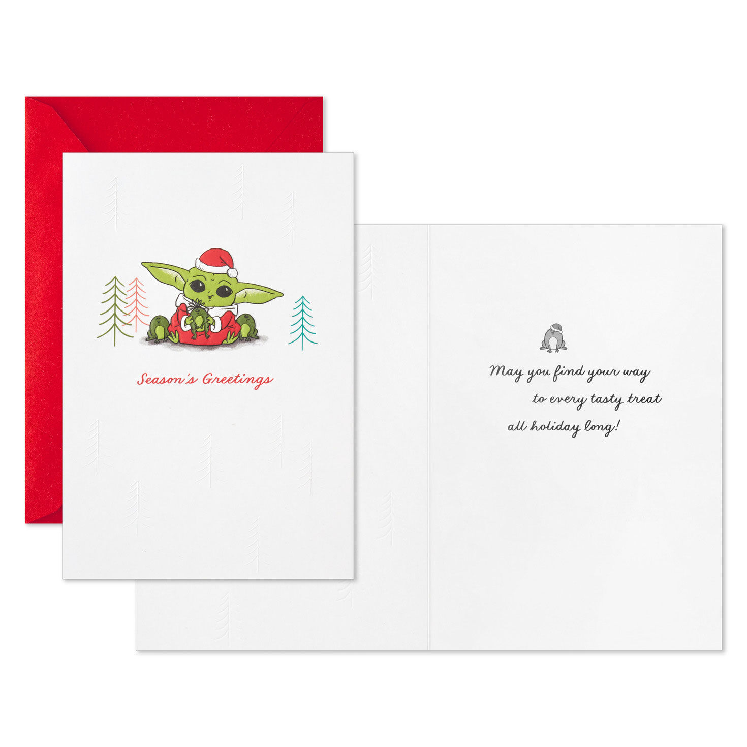 Star Wars: The Mandalorian™ Grogu™ Frogs Boxed Christmas Cards