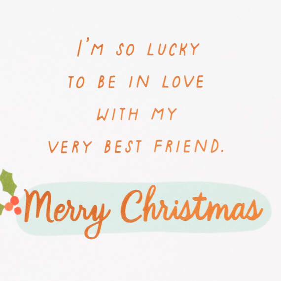 In Love With My Best Friend Christmas Card for Husband, , large image number 2