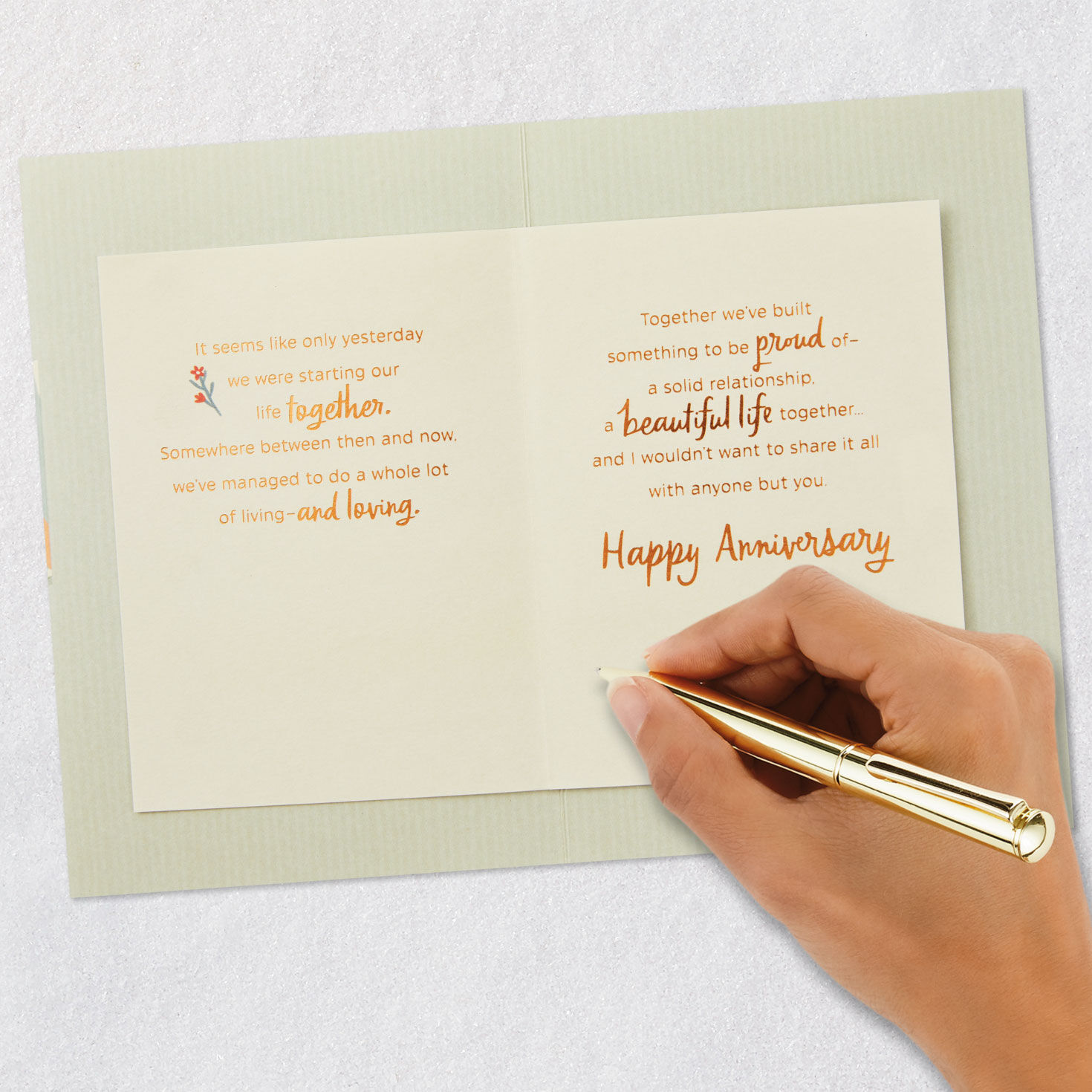 So Grateful for You 25th Anniversary Card for Wife for only USD 5.59 | Hallmark