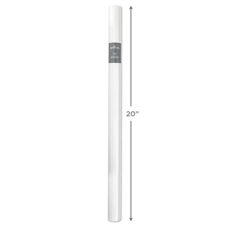 Clear Cellophane Gift Wrap, 20 sq. ft., , large image number 3