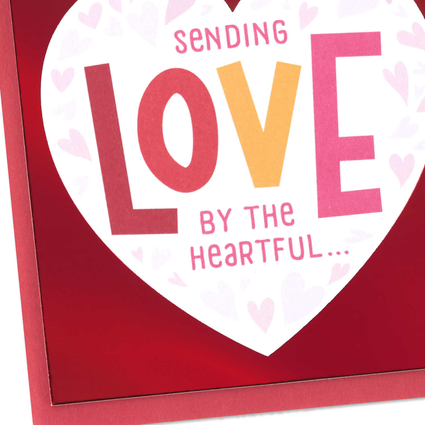 Heart on Mailbox Grandparents Valentine's Day Card Card Front Detail image number 5