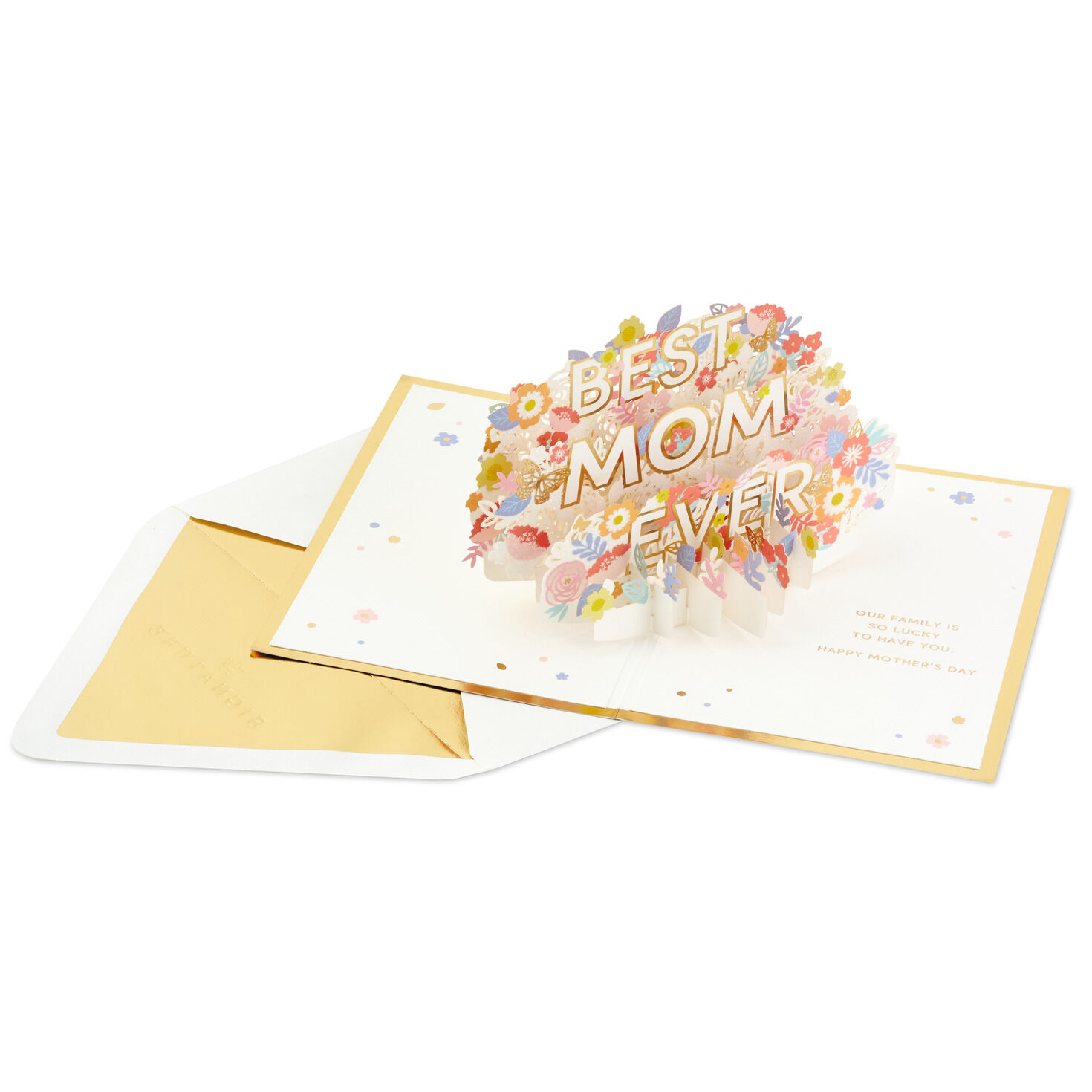 Spring Wedding 3d Popup Greeting Cards Anniversary Paper Love